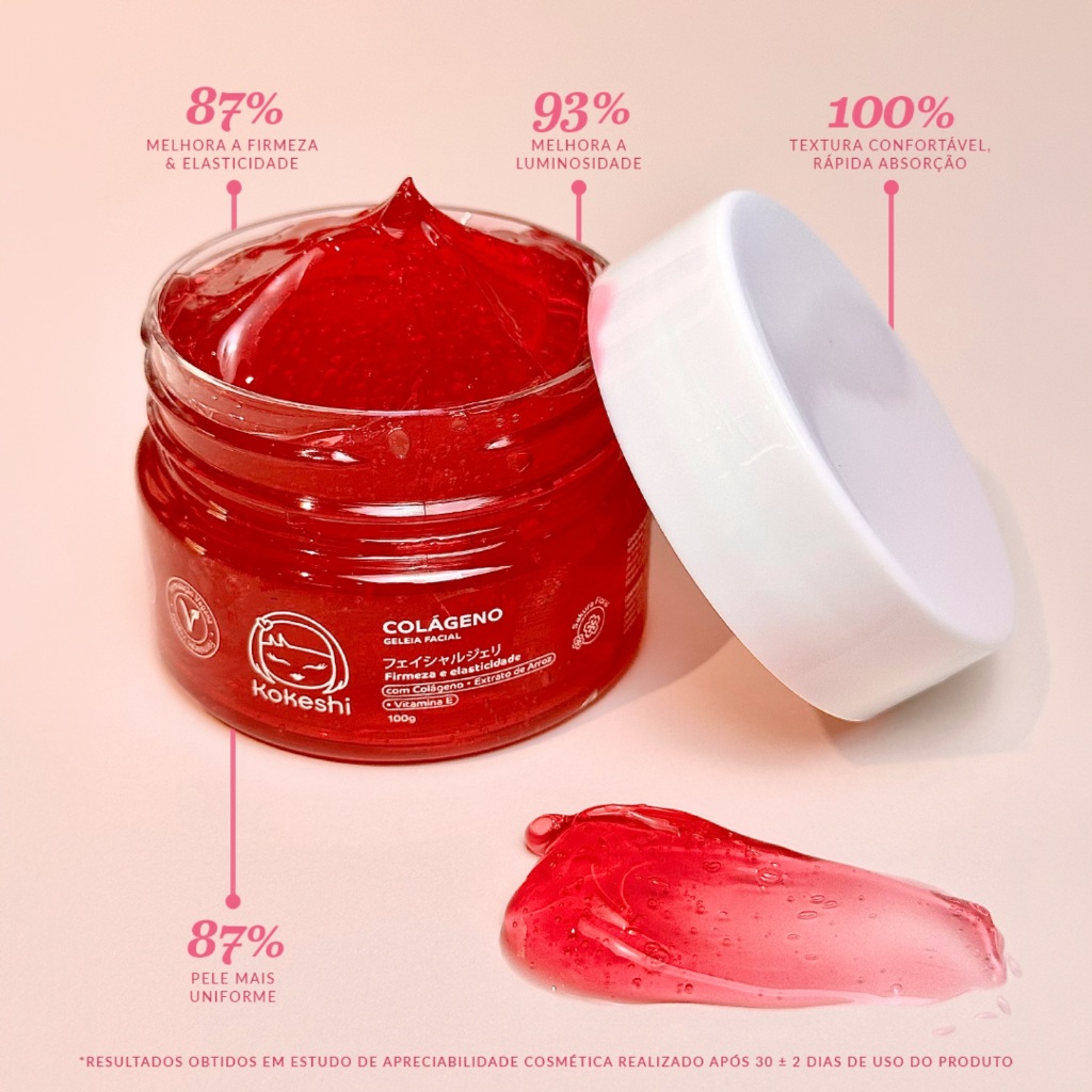 Kit Skin Care Geleia de colágeno e olhos de gueixa kokeshi · foto 2