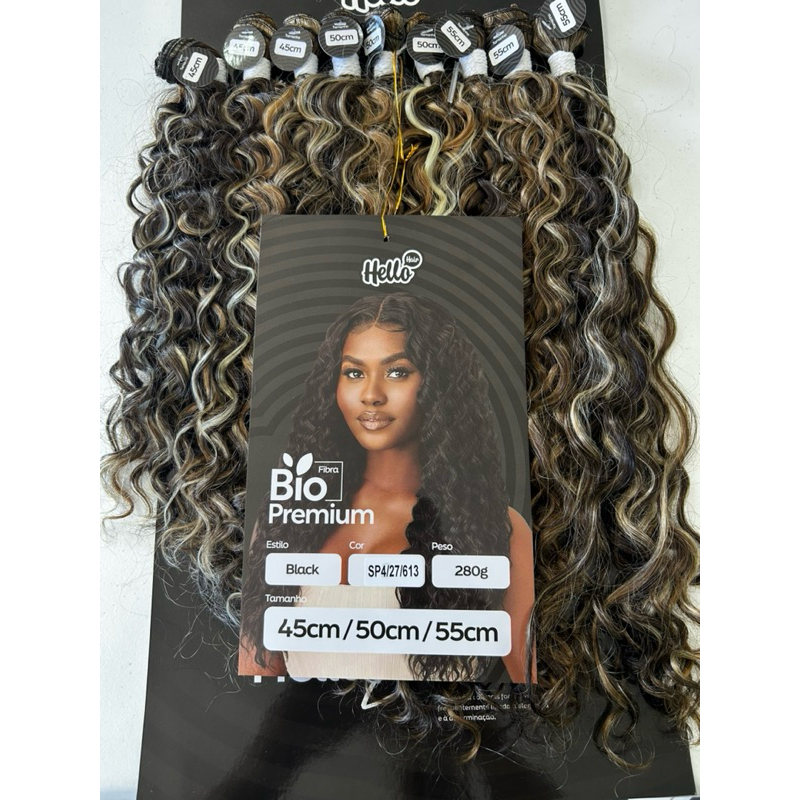 Cabelo Entrelace Black Hello Hair -Idêntico ao Humano - Bio Evolution - 280g 55cm em Oferta na Shopee