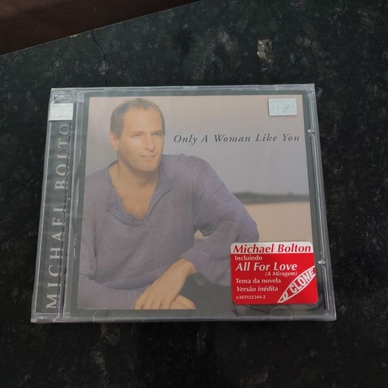 CD MICHAEL BOLTON ONLY A WOMAN LIKE YOU .LACRADO DE FÁBRICA