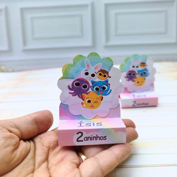 Porta Bis Dublo Personalizados Bolo Fofo Lembrancinhas Personalizadas Caixinhas Aniversario Menina