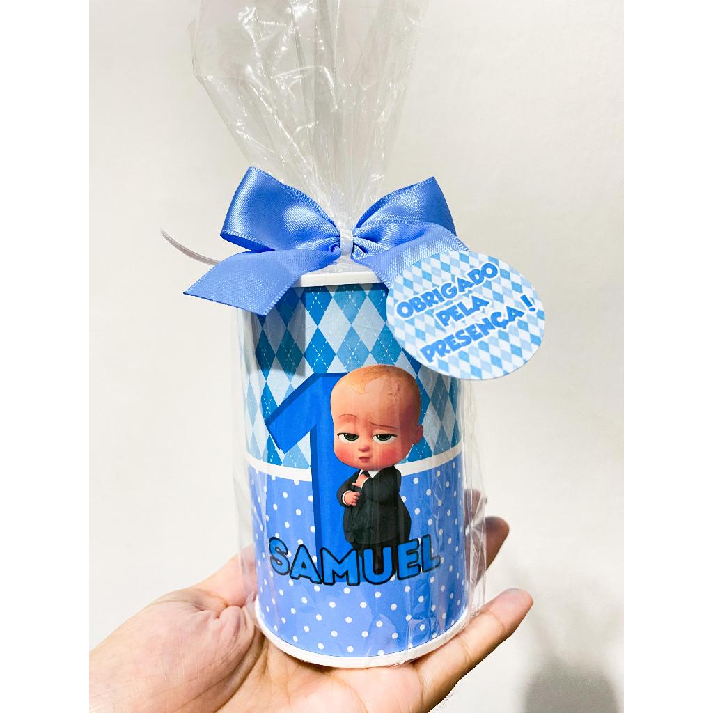Cofrinho O Poderoso Chefinho | Lembrancinhas | Personalizados | Festa infantil