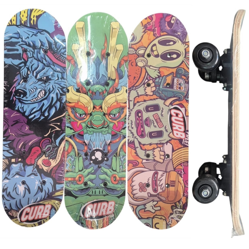 Mini Skate Infantil Iniciantes Esporte Brinquedo Resistente Até 30kg Sortidos 43 cm em Oferta na Shopee