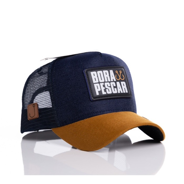 Boné Pesca / Pescaria Country Trucker Americano Tela ORIGINAL No Limite Do Laço