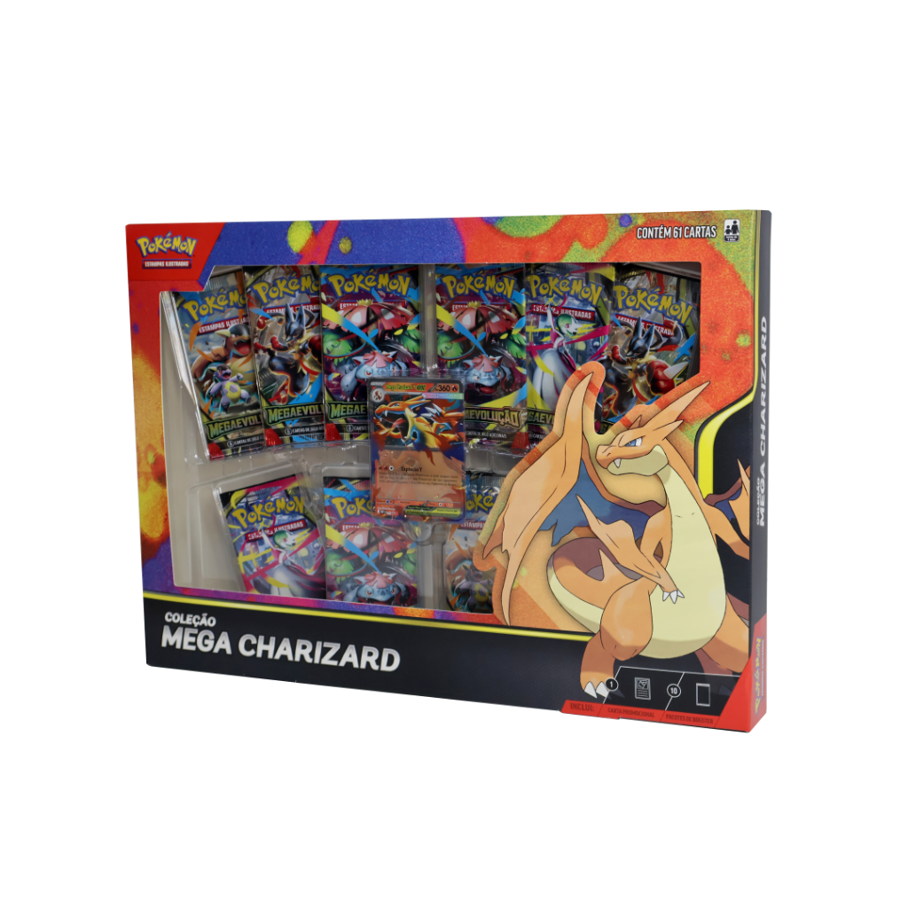 Box Mega Charizard Y - Pokémon TCG