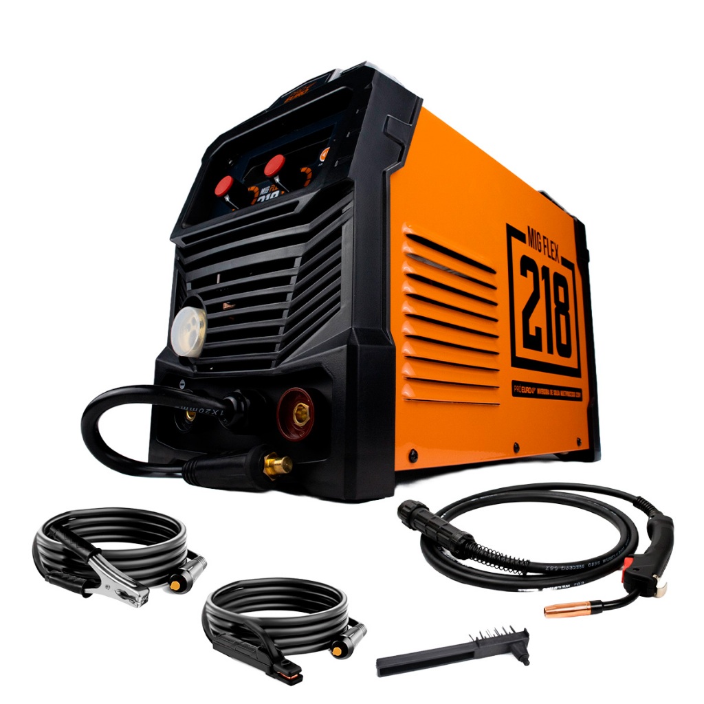 Máquina de Solda Multiprocesso MIG Flex 218A - 220V em Oferta na Shopee