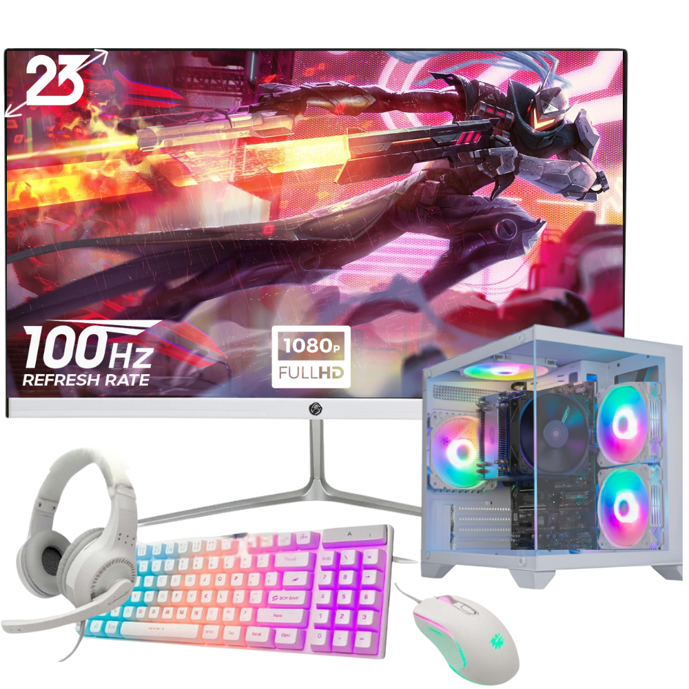 Pc Gamer Completo Aquário Intel core I7 3ª , 16gb Ram, 480ssd, Placa de Video 4gb Tela 23 curva wifi em Oferta na Shopee