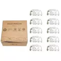 Kit 10 Presilha Cano Combustivel Freio Gol Voyage Santana Vw