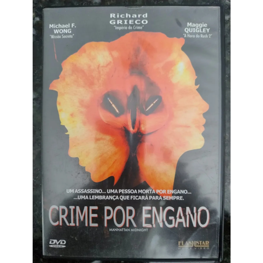 DVD Filme Crime Por Engano