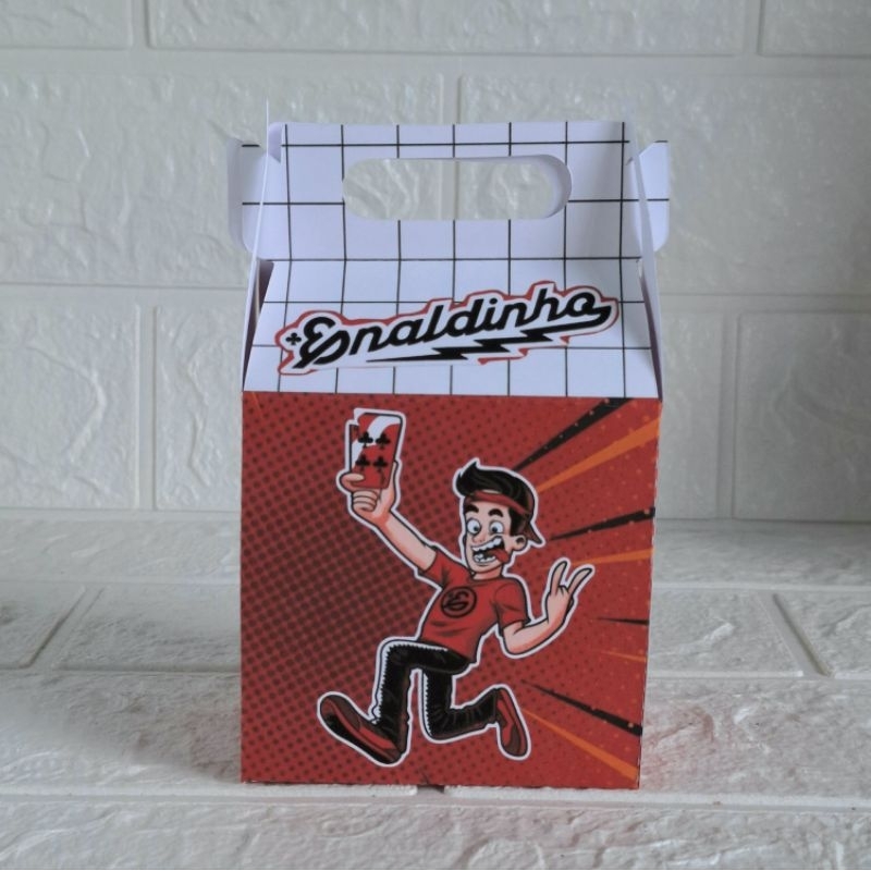 Caixinhas Personalizadas Enaldinho Maletinha Surpresa lembrancinha personalizada Enaldinho