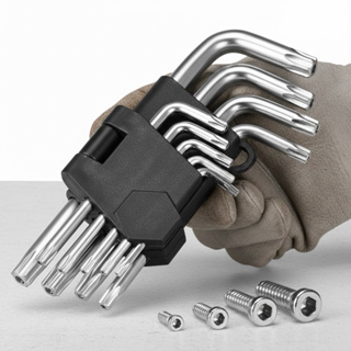 Jogo de Chave Torx  9 Peças de aço hexagonal L T10 A T50 em Oferta na Shopee