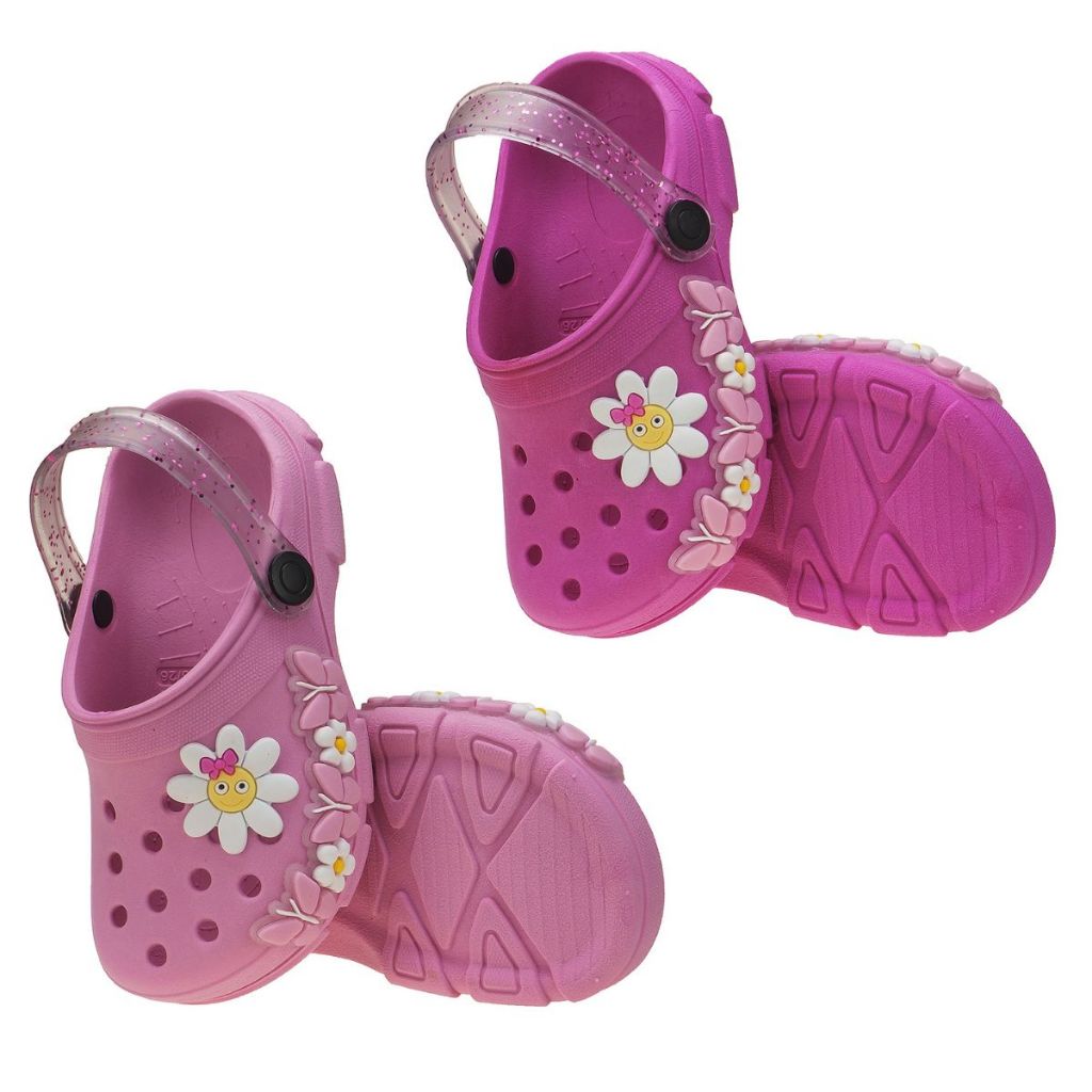 Sandália Infantil Feminina Flores Papete Menina em Oferta na Shopee