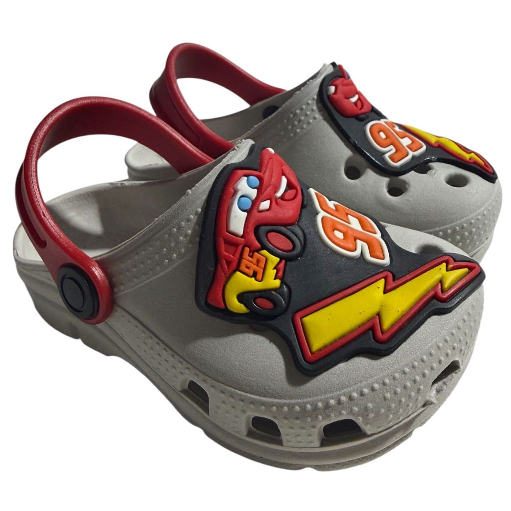 Sandália Infantil Masculino Emborrachada com Enfeite, Macia e Confortável ideal para o dia a dia