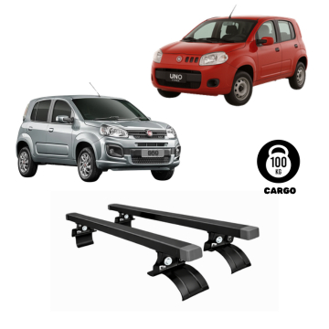 Rack de Teto em Aço Cargo 100 kg Uno Vivace 4 Portas 2010 a 2016