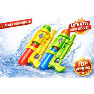 Pistolas de Água Arminha Brinquedo Arma Piscina Promoção Combo Diversão em Oferta na Shopee