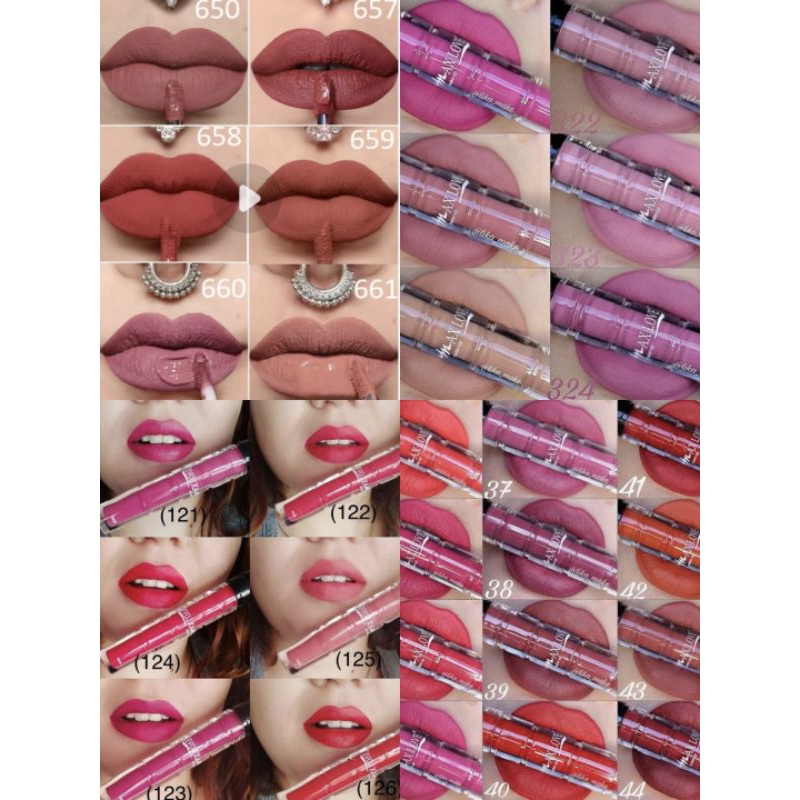 BATOM LÍQUIDO MATTE MAX LOVE 24H