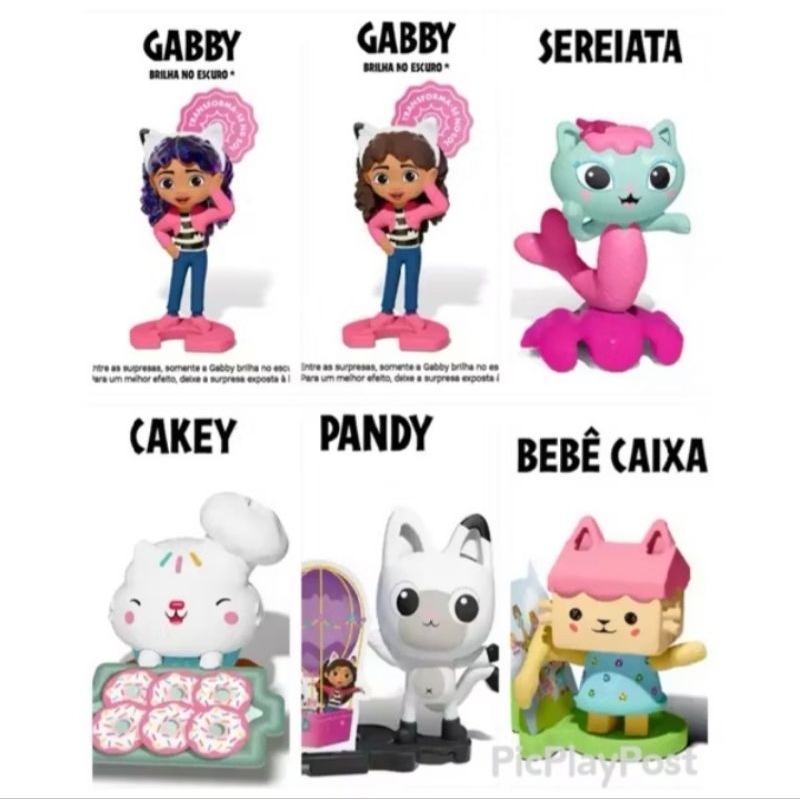 Coleção kinder Casa da Gabby