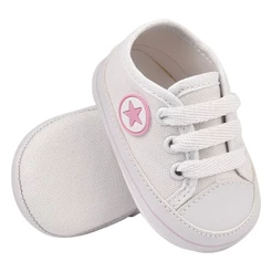 Tenis Bebe Feminino Sapatinho Menina Estrela