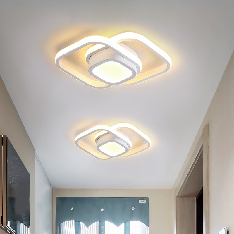 24W Luminária De Teto Led Moderna Plafon 3 em 1 Lustre para Quarto, Sala, Escritorio, Corredor, Cozinha..