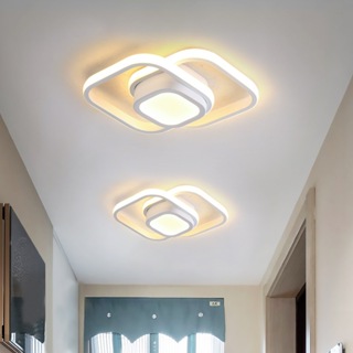 24W Luminária De Teto Led Moderna Plafon 3 em 1 Lustre para Quarto, Sala, Escritorio, Corredor, Cozinha.. em Oferta na Shopee