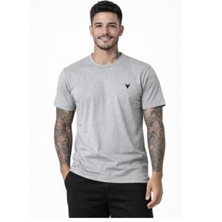 Camiseta Básica Masculina Casual 100% Algodão P a G1 em Oferta na Shopee