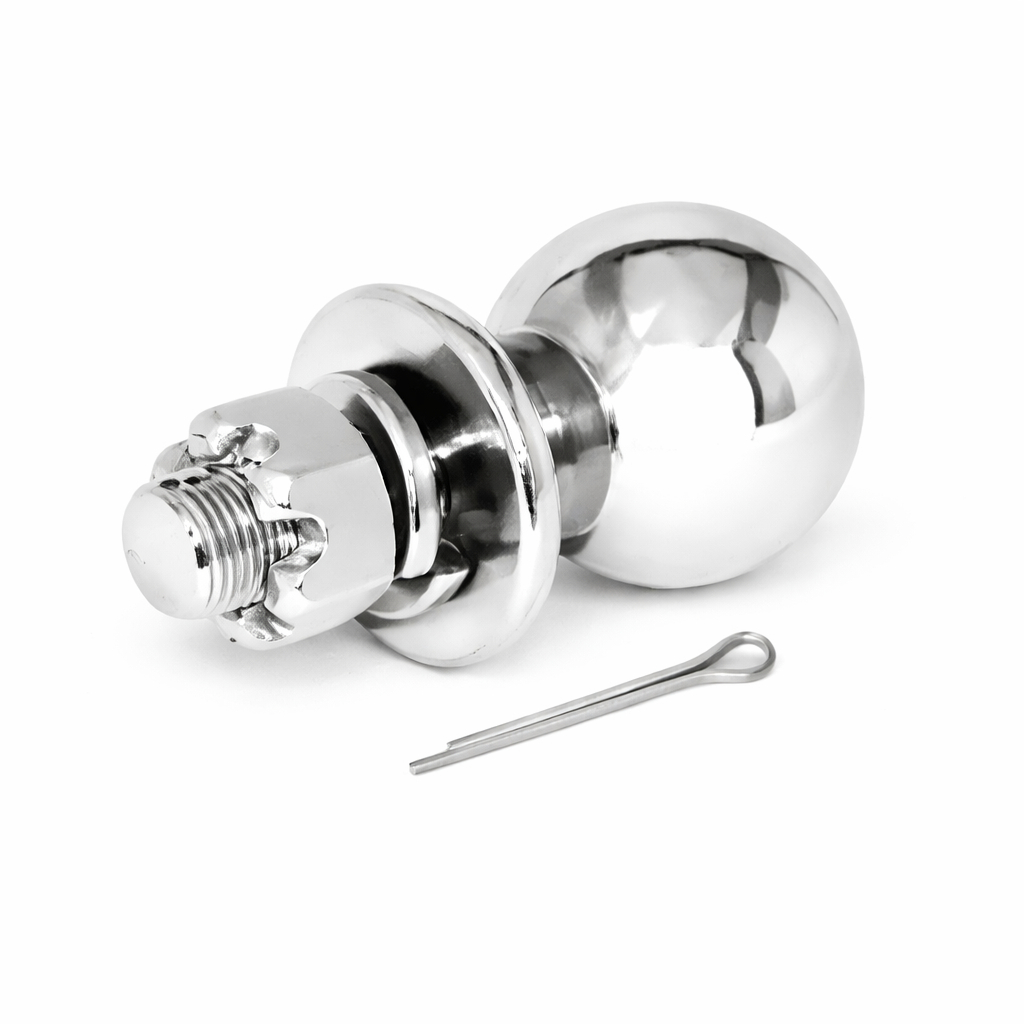 Bola Engate Reboque Cromada 50mm Esfera Carretinha Puxador