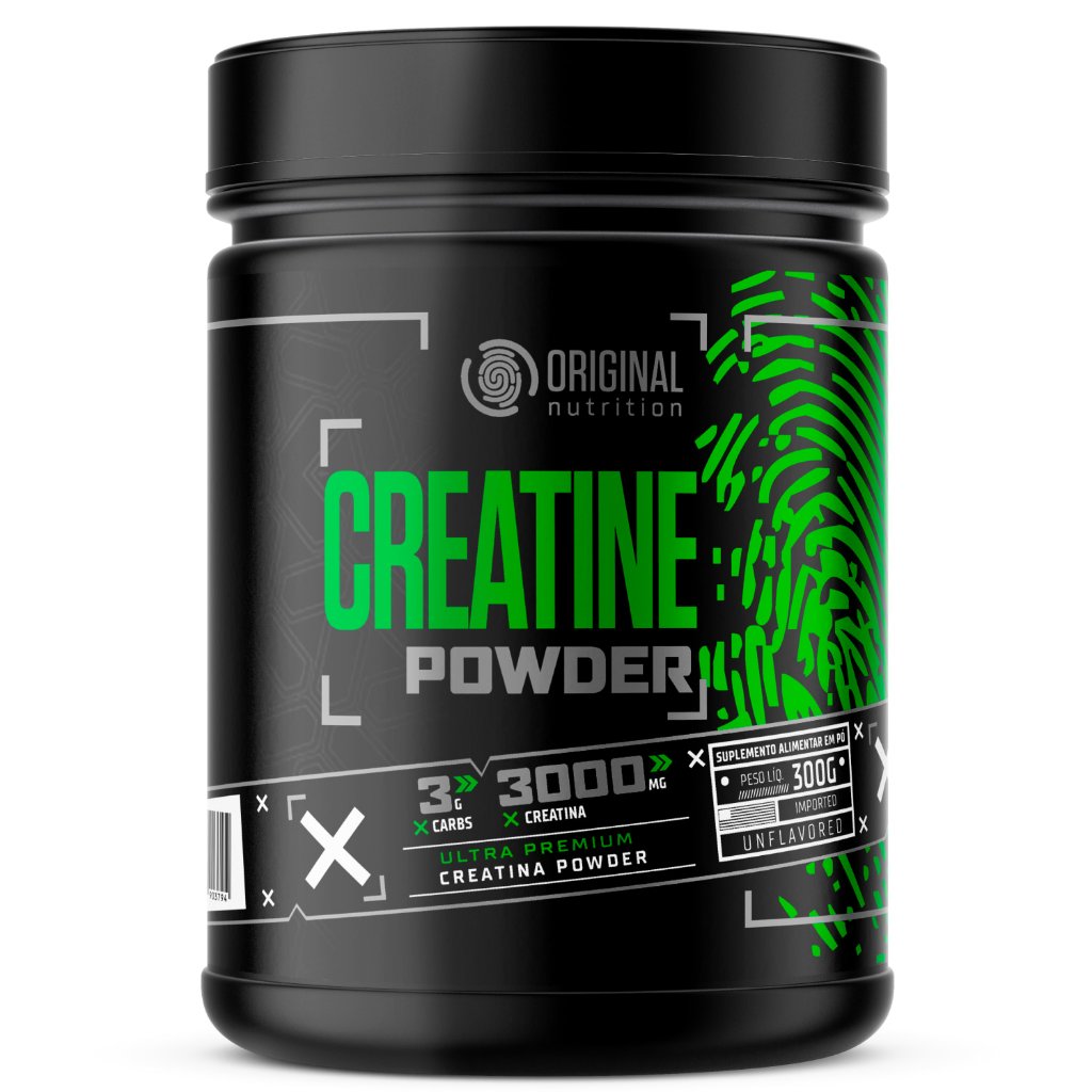 Creatina Turbo 300g Suplemento Creatina Monohidratada - Original Nutrition em Oferta na Shopee