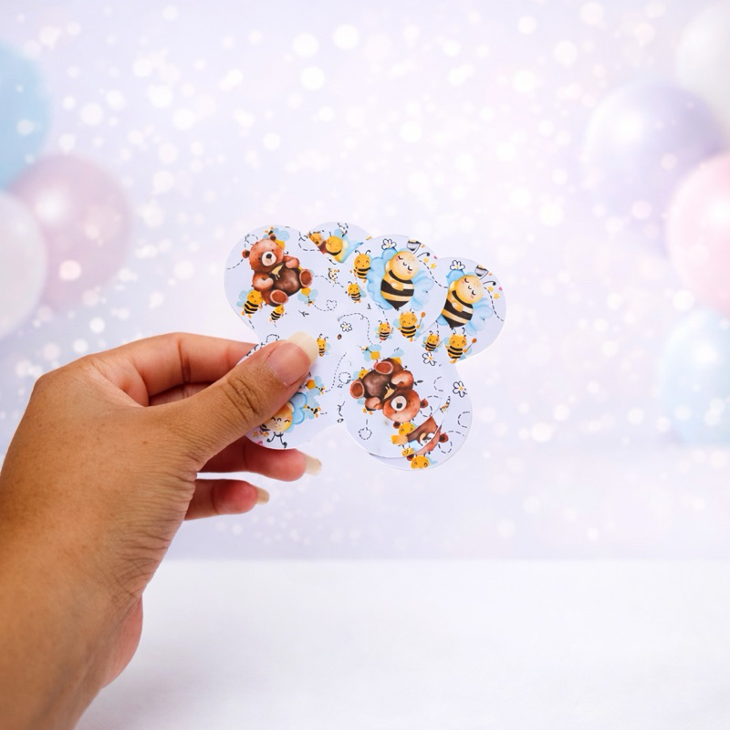 Forminhas de Doces Abelinha Personalizado no Tema/Lembrancinha de Festa/Aniversário