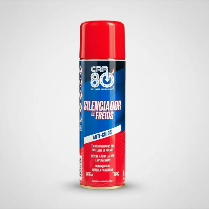 Spray Silenciador de Freios para Carros caminhonetes e motos Anti ruído anti barulho Car80