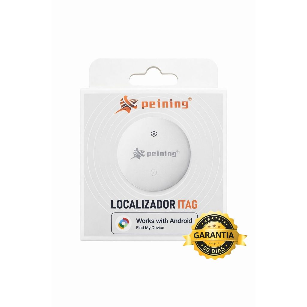 Rastreador Tag Localizador Peining – Compatível Android (Find My Device) Bluetooth Anti-Perda