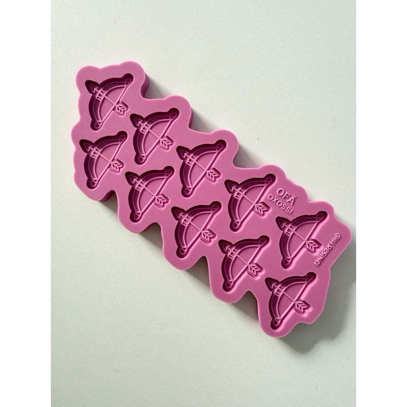 Molde OXÉ OXOSSI 4cm cada cavidade ( 10 cavidades)