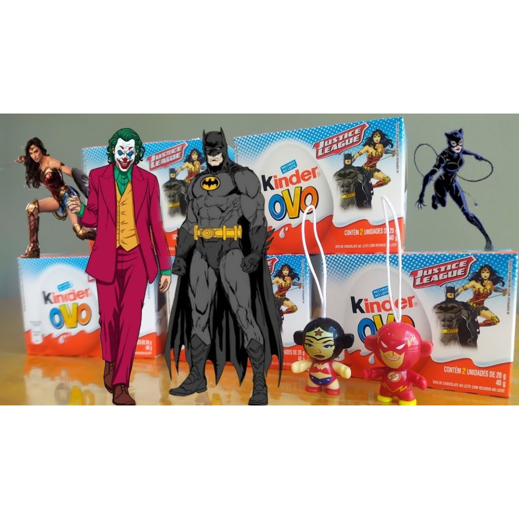 Coleção Kinder Ovo Liga da justiça Twisthead / Star Wars (Unidade) - Usado