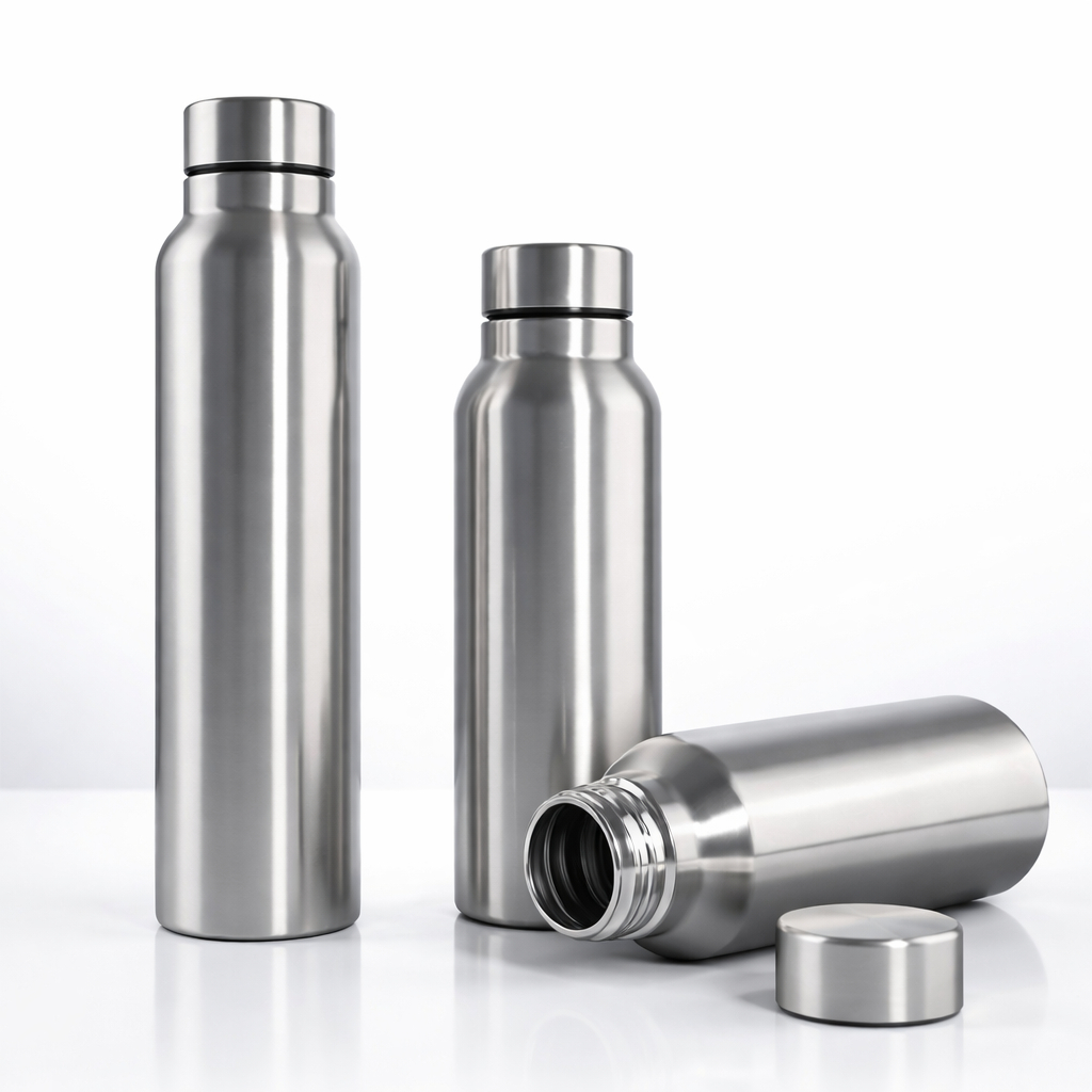 Garrafa de Água Inox boca larga Squeeze Liquidos Frios e Quentes