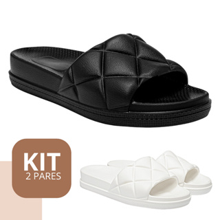 Kit Slide Chinelo Feminino Leve Verão em Oferta na Shopee