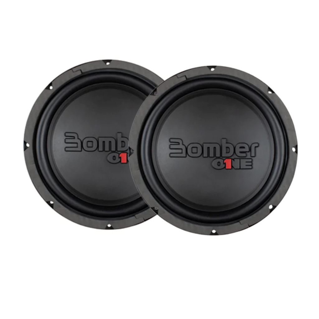 Par Alto Falantes Subwoofers Bomber B-ONE 8 Polegadas 200W RMS 4 Ohms
