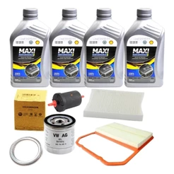 Kit Revisão Troca Óleo + Filtro Original Volkswagen Virtus Nivus T-Cross Polo Track Gol Saveiro Fox