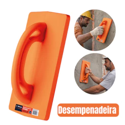 Desempenadeira De Pu Estriada 30x18 Cm - Atlas Original