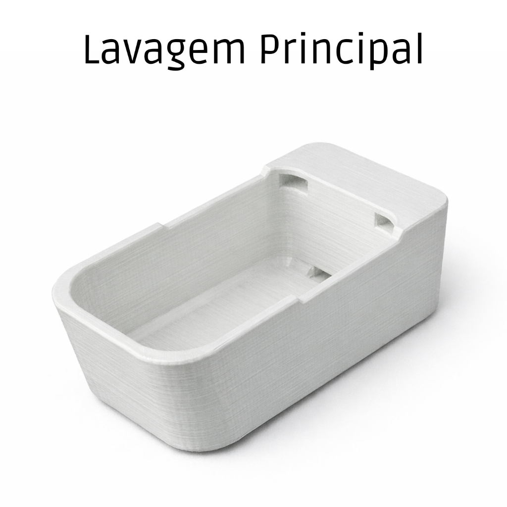 Dispenser Inteligente sabão liquido Compatível Midea HealthGuard e StormWash Lava e Seca