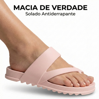 Chinelo Sandália Feminina Papete Slide Rasteirinha Conforto Antiderrapante Verão em Oferta na Shopee