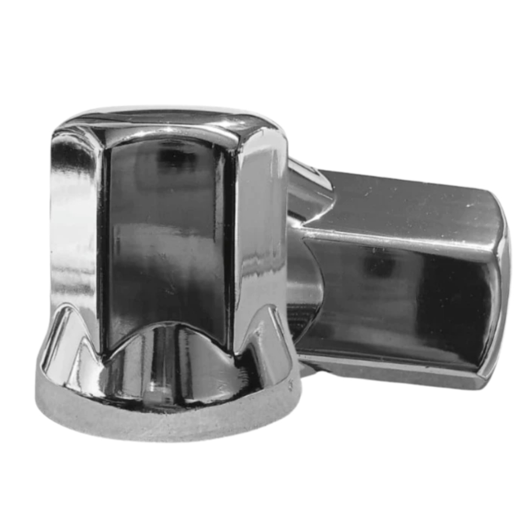 Kit 10 20 40 60 Capas Porca Cromada Sextavada Caminhão Roda 32/33mm Proteção e Acabamento