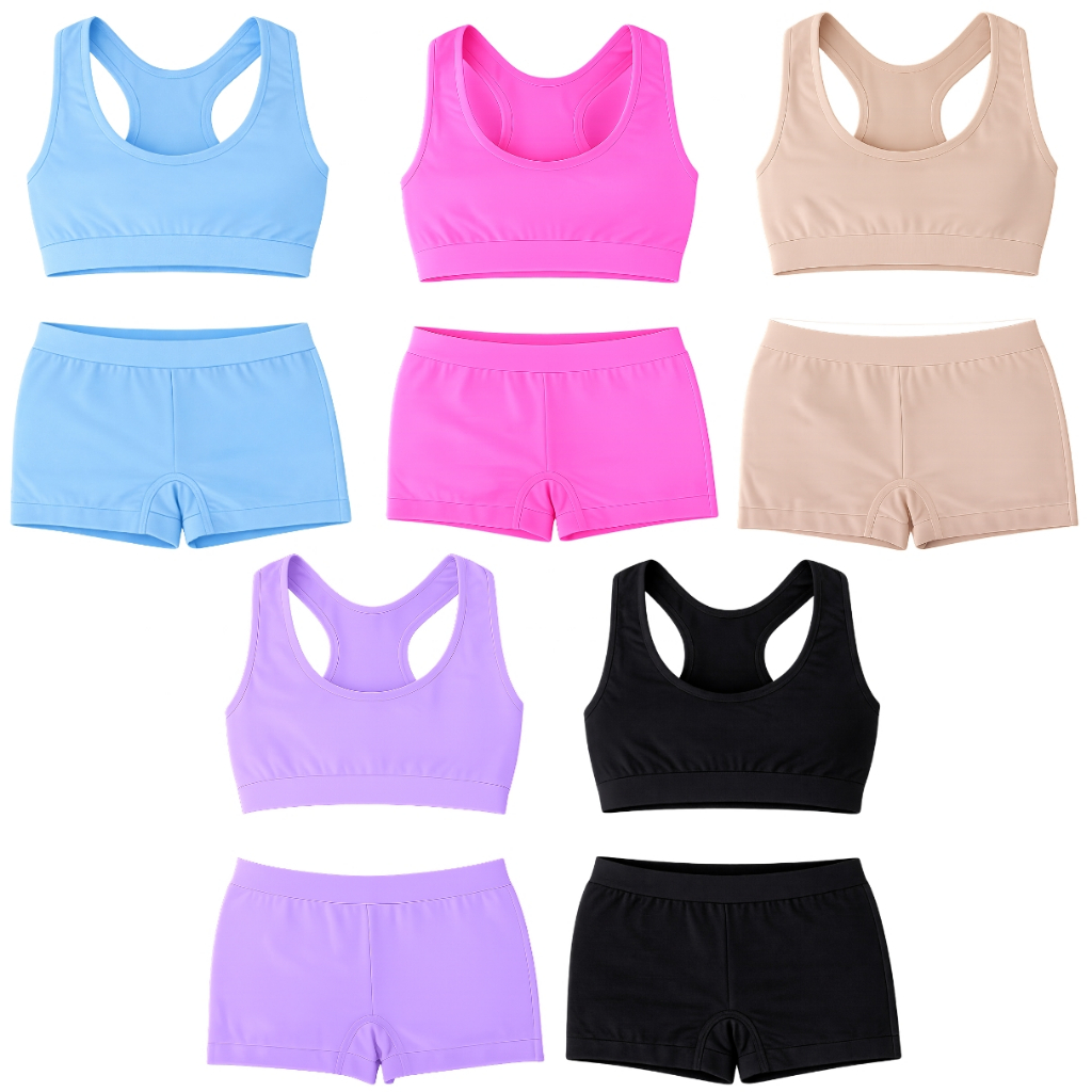 Kit 10 Peças Calcinha Box Top Nadador Juvenil Tamanho P Ao Gg Veste de 10 a 14 em Oferta na Shopee