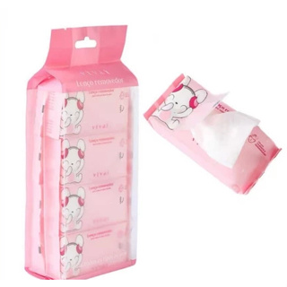Mini Lenço Removedor De Maquiagem Vivai--5071.1.1 em Oferta na Shopee