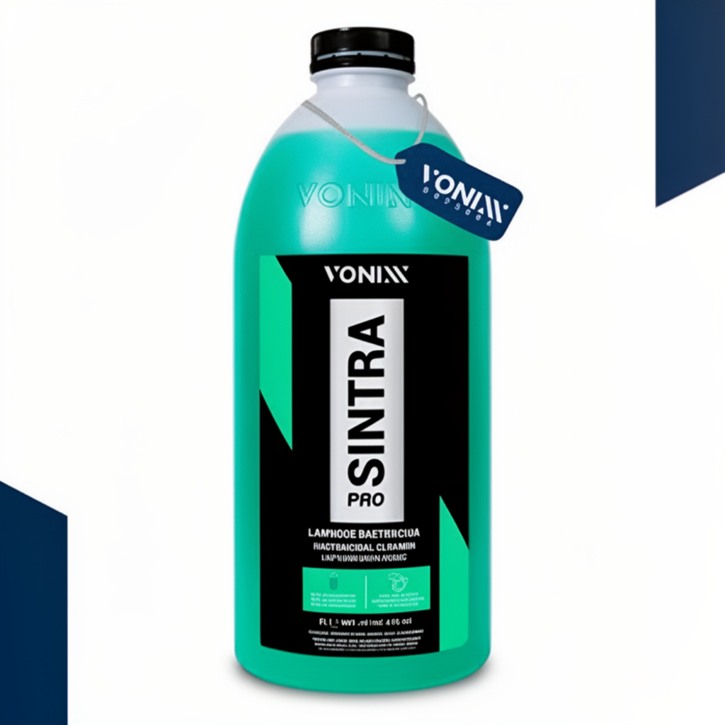 Sintra Pro 3L Vonixx – Limpador Interno Automotivo Concentrado - Bactericida