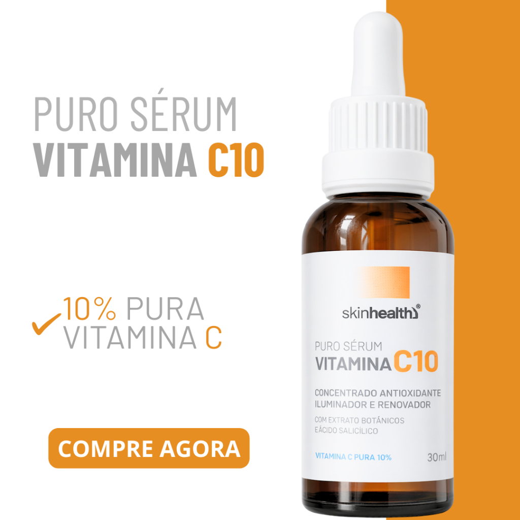 Sérum de Vitamina C Pura 10% 30ml em Oferta na Shopee