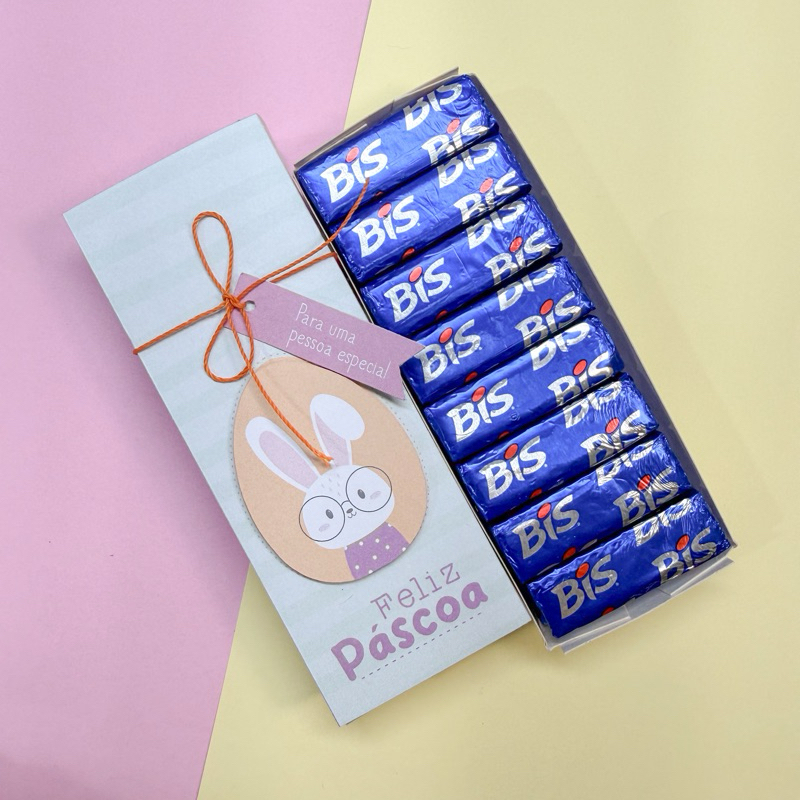 10/20 CAIXA PARA BIS - PÁSCOA em Oferta na Shopee