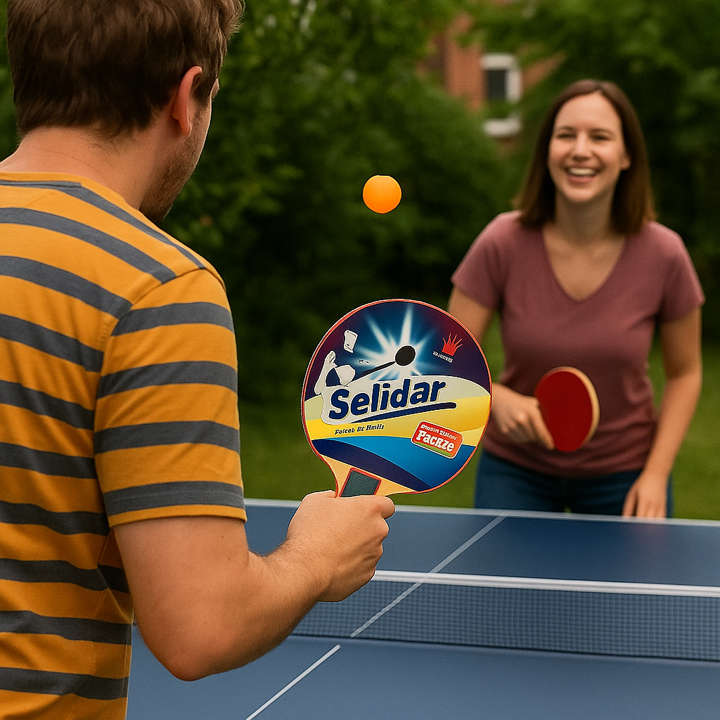 Kit Ping Pong Mesa 2 Raquetes Madeira Bolinha Equipamento Esporte Jogo Brinquedo Arremessar