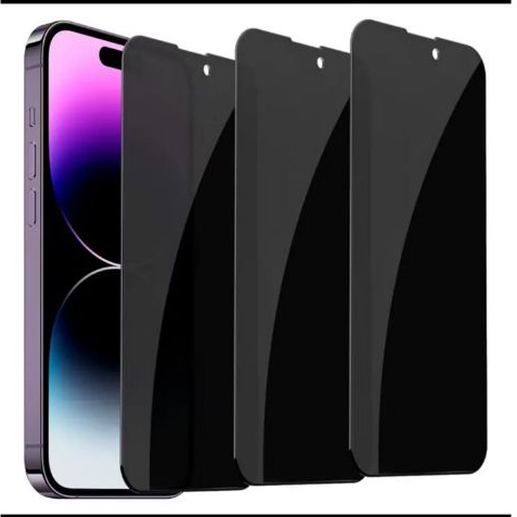 Película Privacidade de Vidro Temperado Para Todos os Modelos De IPHONE - XR 11 12 13 14 15 16 17 PRO/PRO MAX