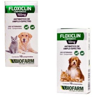 Floxiclin 50mg | 150mg- Cx/10 Comp. Biofarm em Oferta na Shopee