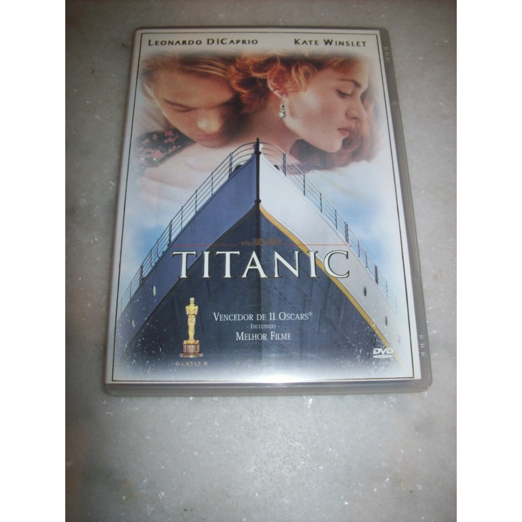 Titanic Dvd Leonardo Di Caprio Dublagem Clássica/ Legendado  DUBLADO E LEGENDADO