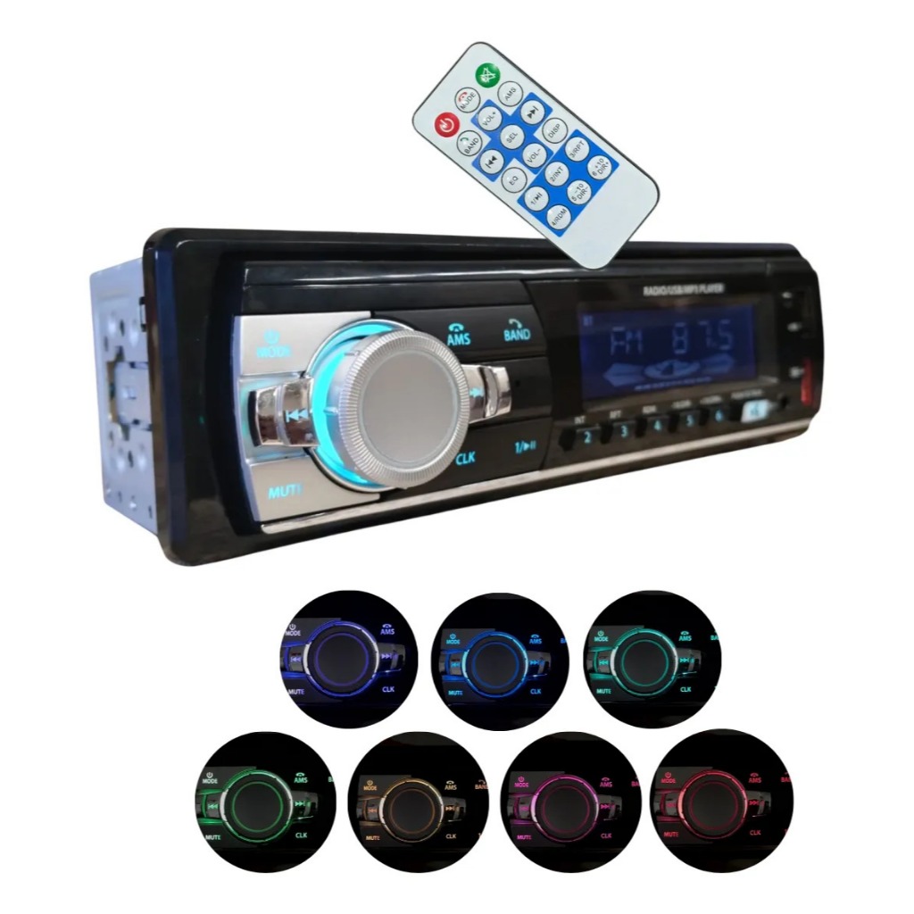 RADIO MP3 PLAYER 7 CORES BLUETOOTH LIKE 521 em Oferta na Shopee