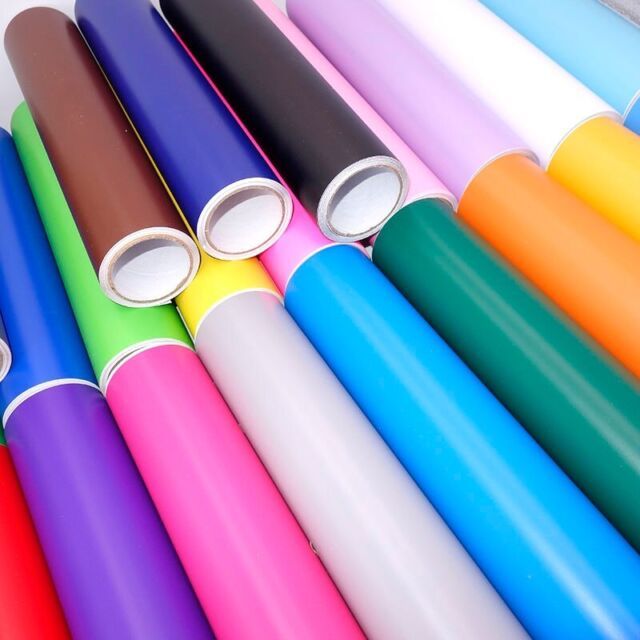 Vinil Adesivo Colorido A Prova D'água envelopamento para Geladeira, Móveis, sala - 1M e 50cent